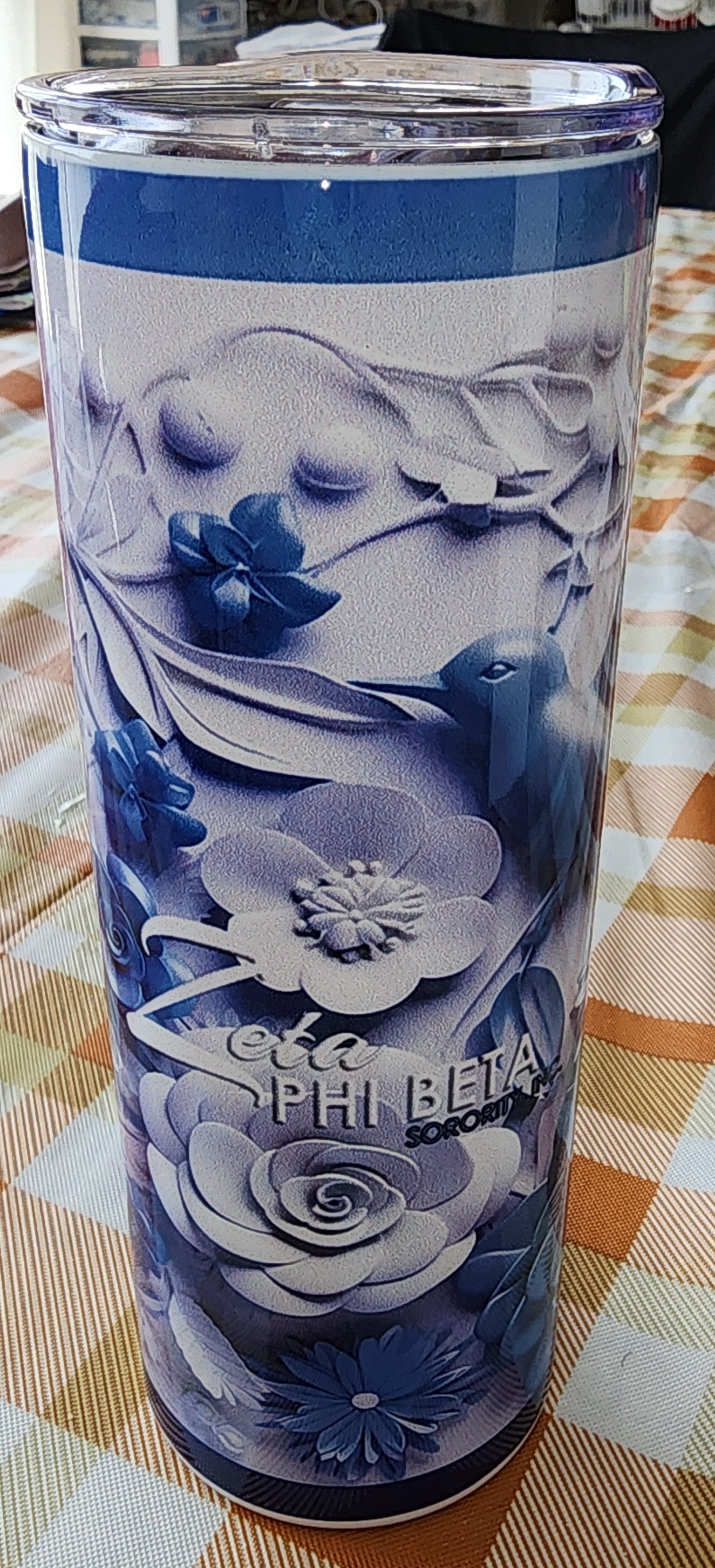 3D Zeta Phi Beta Tumbler