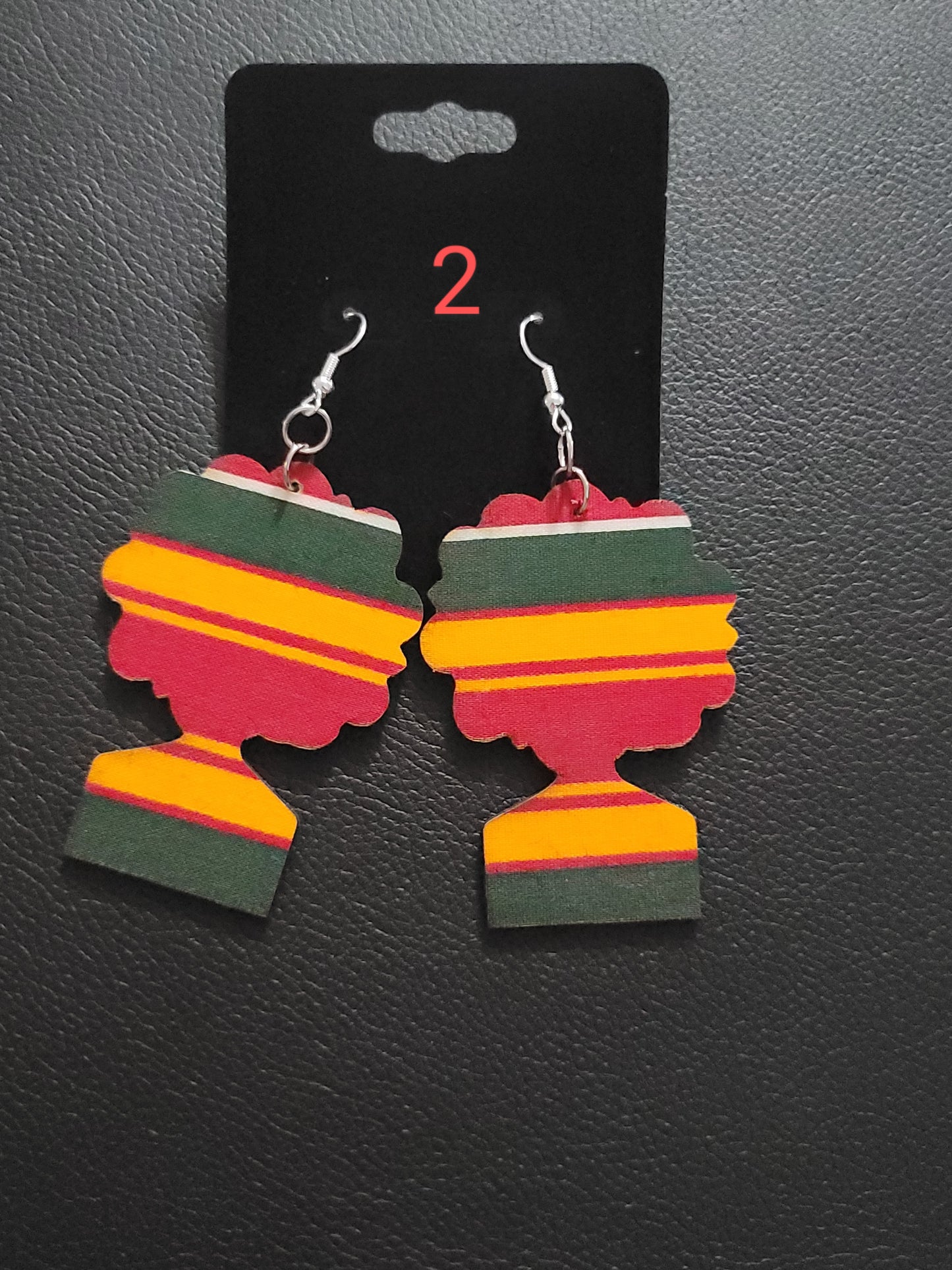 Afro Silhouette Earrings
