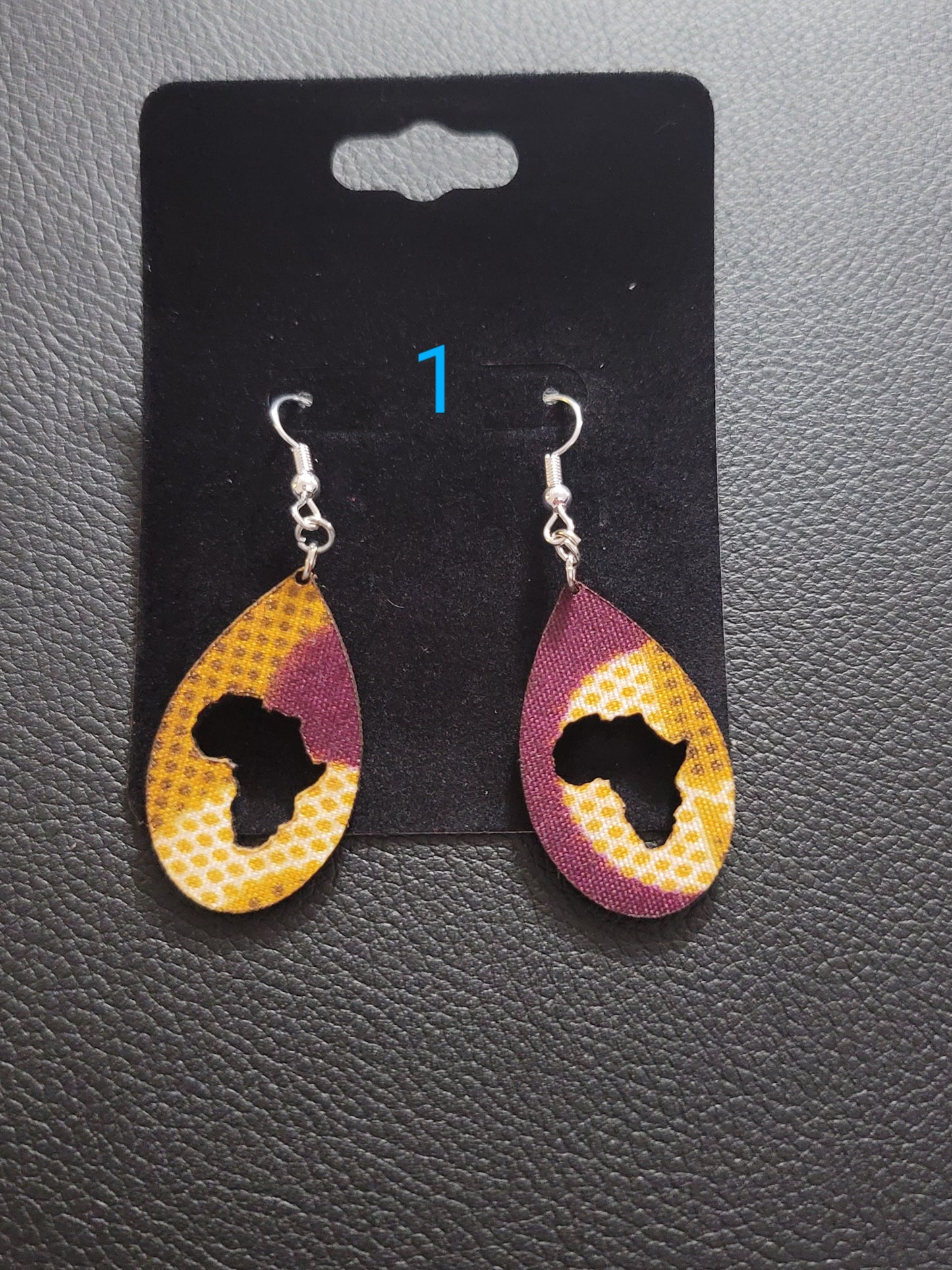 Tear Drop Africa Earrings