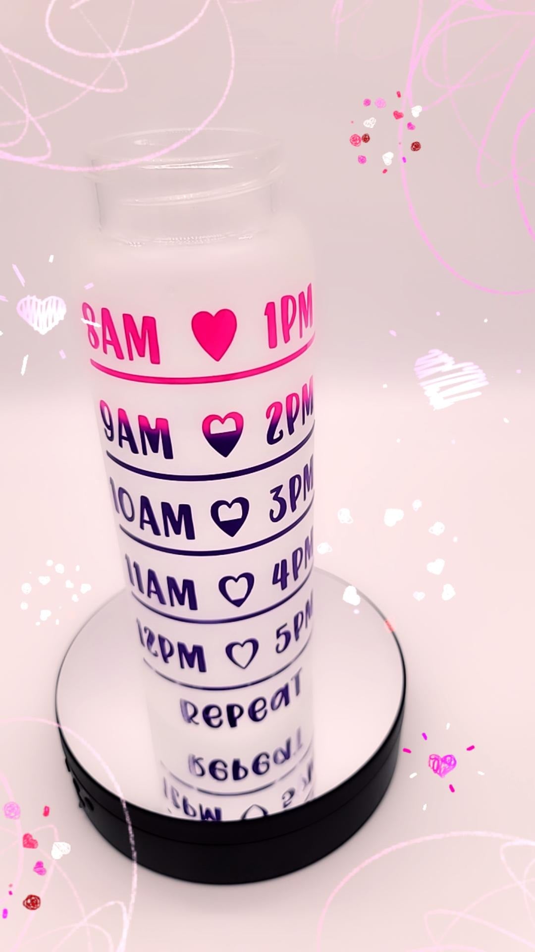 Color Changing Water Bottle Tracker